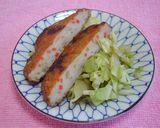イングリッシュマフィンの野菜天サンド作り方3写真