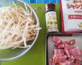 5分で完成！もやしとベーコンの炒め物作り方1写真