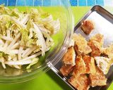 旬！白菜と焼き油揚げのゆずポン合え作り方4写真