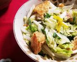 旬！白菜と焼き油揚げのゆずポン合え作り方6写真