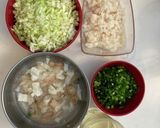 グルテンフリーもんじゃ作り方1写真