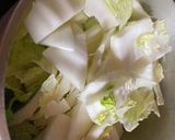 白菜のカレー中華スープ作り方3写真