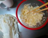 適当②豚白菜卵チャーハン作り方2写真