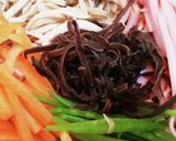 とん平焼きの天津のグルグル巻きです。作り方1写真