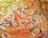 とん平焼きの天津のグルグル巻きです。作り方2写真