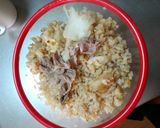 適当②豚白菜卵チャーハン作り方6写真