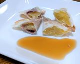 さつま芋＆ジャムの餃子の皮包みスイーツ♡作り方10写真