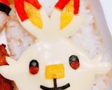 ポケモン☆ヒバニー キャラ弁作り方3写真