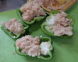 最速の生ピーマンの肉詰め作り方10写真