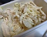 新玉ねぎと鶏むね肉の柚子胡椒サラダ作り方4写真