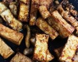 厚揚げと豚バラ肉の味噌炒め作り方5写真