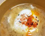 トロ～リ半熟卵が美味しい♪大根の味噌汁作り方6写真