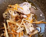 根菜の金平作り方5写真