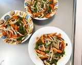 全てレンジすき煮炒め味豚平焼風作り方13写真