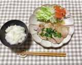 ネギ塩ダレの豚肉作り方2写真