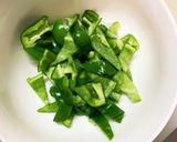 こってり甘い焼うどん味豚こま大根青椒肉絲作り方5写真