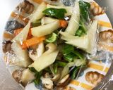 こってり甘い焼うどん味豚こま大根青椒肉絲作り方12写真
