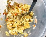 豆腐バーグ入ユッケジャンスープ味ドーム蒸作り方4写真