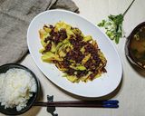 簡単おかず！ご飯がすすむ肉味噌キャベツ作り方9写真