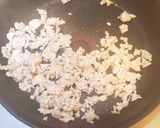 もやしと鶏ひき肉の炒め物作り方1写真