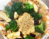 豆腐バーグ入ユッケジャンスープ味ドーム蒸作り方27写真