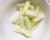 根菜甘酢卵マヨソース炒め味温野菜サラダ作り方1写真