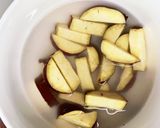 根菜甘酢卵マヨソース炒め味温野菜サラダ作り方4写真