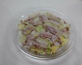 簡単☆豚肉とキャベツともやしの重ね蒸し作り方3写真