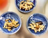 根菜甘酢卵マヨソース炒め味温野菜サラダ作り方12写真