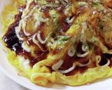 キャベツと豚バラでお好み焼き風作り方14写真