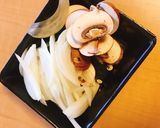 免疫力を上げろ！豚胡麻ポンマッシュルーム作り方1写真