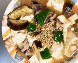 全てレンジ豚こまチリ麻婆豆腐&茄子作り方21写真