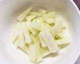 レンジお弁当用冷凍大根と人参和風ナムル風作り方1写真