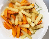 レンジお弁当用冷凍大根と人参和風ナムル風作り方7写真