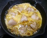 簡単！親子丼☆玉ひで風ミニ丼作り方3写真
