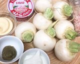 カブのツナマヨサラダ柚子胡椒風味作り方1写真