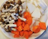 大根の和風カレーライス作り方1写真