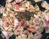 豚コマとブロッコリーの炒めもの香味醤油味作り方7写真