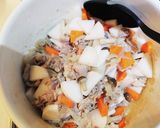 大根の和風カレーライス作り方3写真