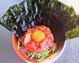 韓国風ネギトロユッケ作り方5写真