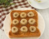 バナナと珈琲バターの冷凍作りおきトースト作り方4写真