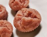 苺の米粉蒸しパン☆作り方7写真