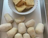 冷凍里芋と薄揚げ煮（パナ電圧又は炊飯器）作り方1写真
