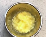 #りんご　離乳食　初期　レンジDE簡単作り方2写真