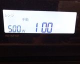 #りんご　離乳食　初期　レンジDE簡単作り方3写真