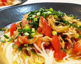 ツナとトマトのサラダ風素麺作り方5写真
