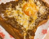 残り物のキーマカレーでがっつりブランチ☆作り方5写真