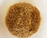 オートミール　ねぎ焼き作り方1写真