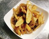 ごぼうとこんにゃくの甘辛生姜炒め作り方6写真
