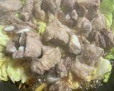 豚バラ軟骨とキャベツの甘辛い煮作り方8写真